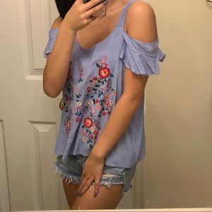 Off the shoulder top